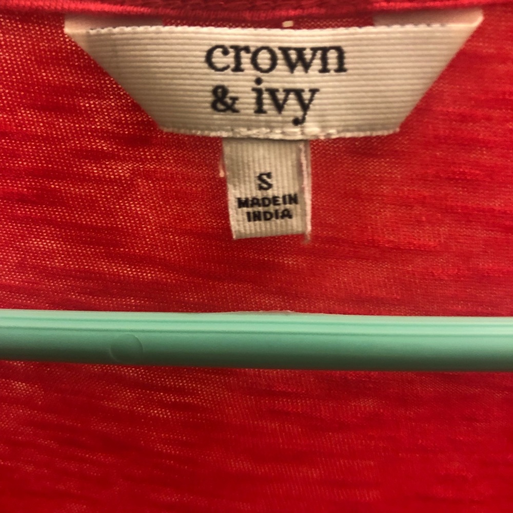Crown and Ivy Pink Cotton Shirt - Picture 3 of 4